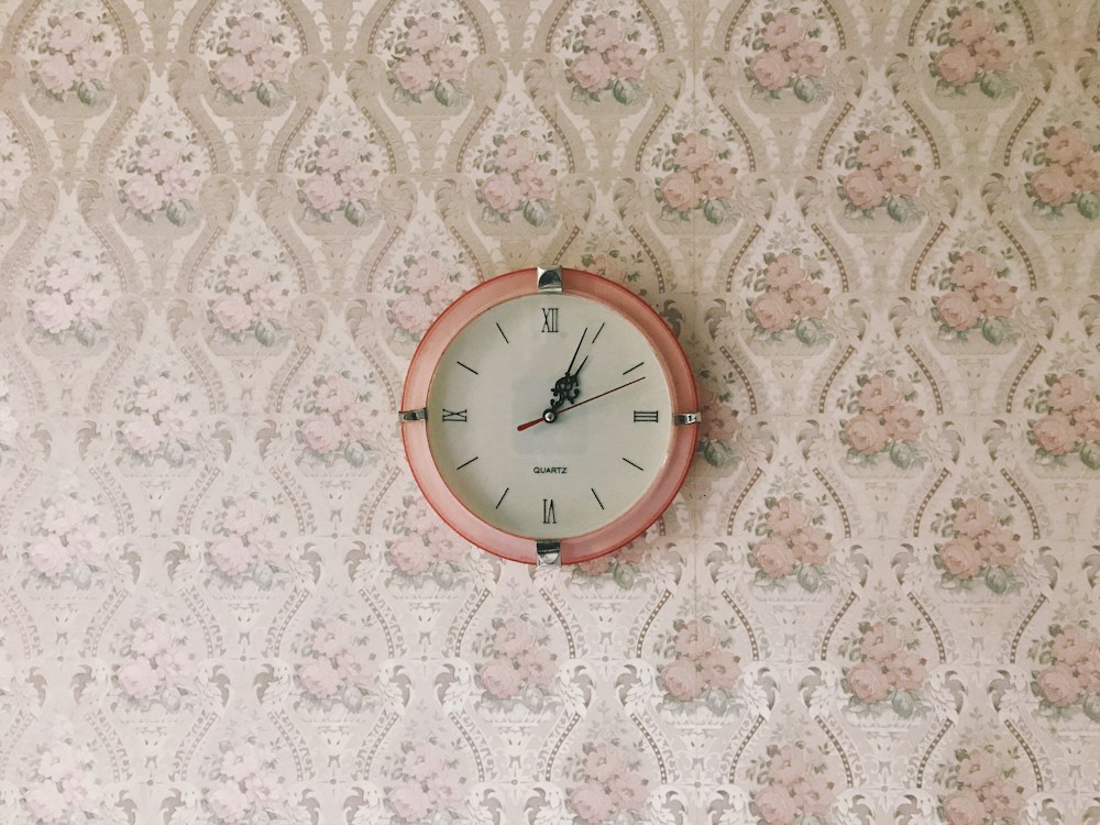 Illustrative Round Wall Clock